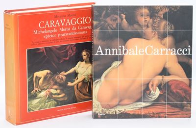 Maurizio Marini, Caravaggio; Eugenio Riccomini e Daniele Benati, Annibale Carracci (2 volumi)