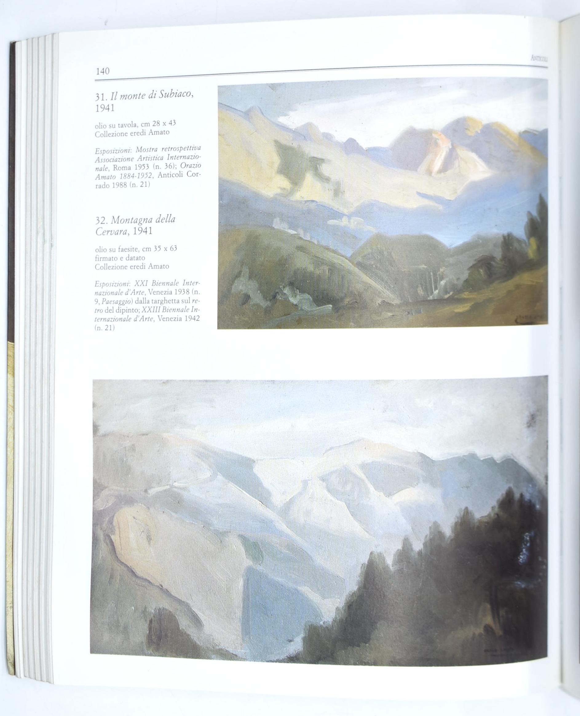 Catalogo d’arte italiana, 3 volumi