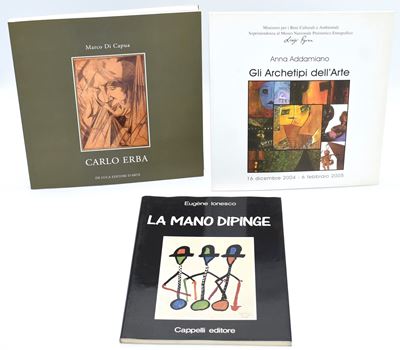 Bertolami, Visioni, Archetipi e Percorsi dell’Arte Moderna: 3 volumi (cataloghi illustrati)