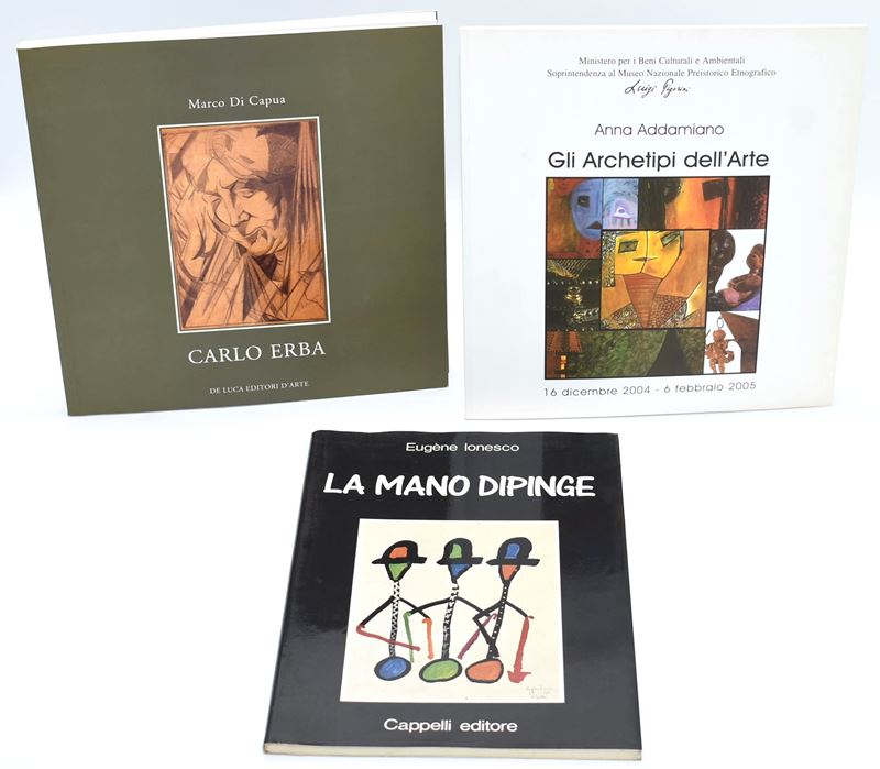 Bertolami, Visioni, Archetipi e Percorsi dell’Arte Moderna: 3 volumi (cataloghi illustrati)