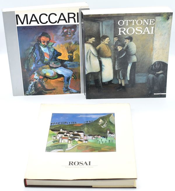 Rosai, Maccari e il Novecento figurativo italiano (3 volumi)