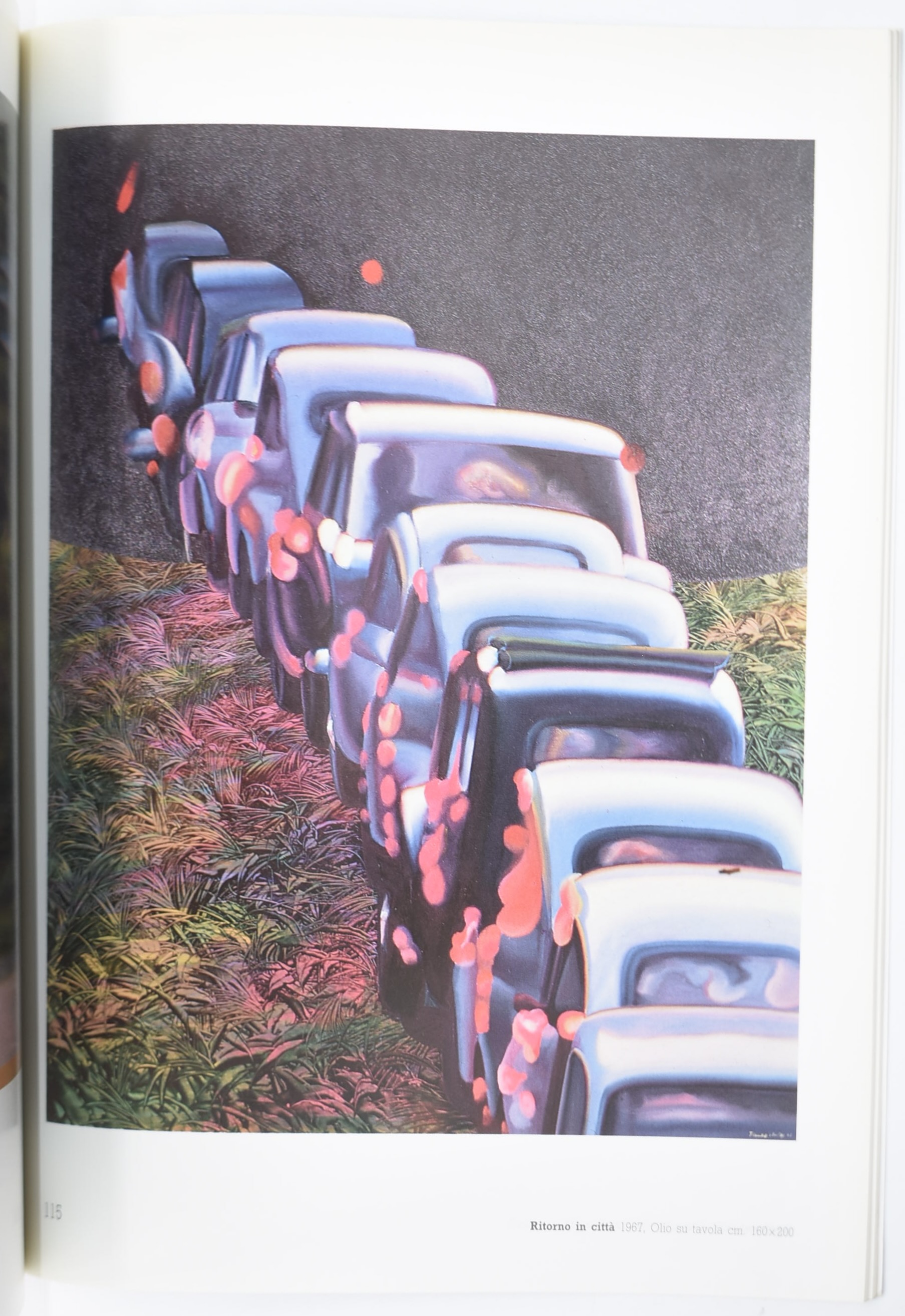 Libri d’arte italiana contemporanea (3 volumi) su cataloghi illustrati