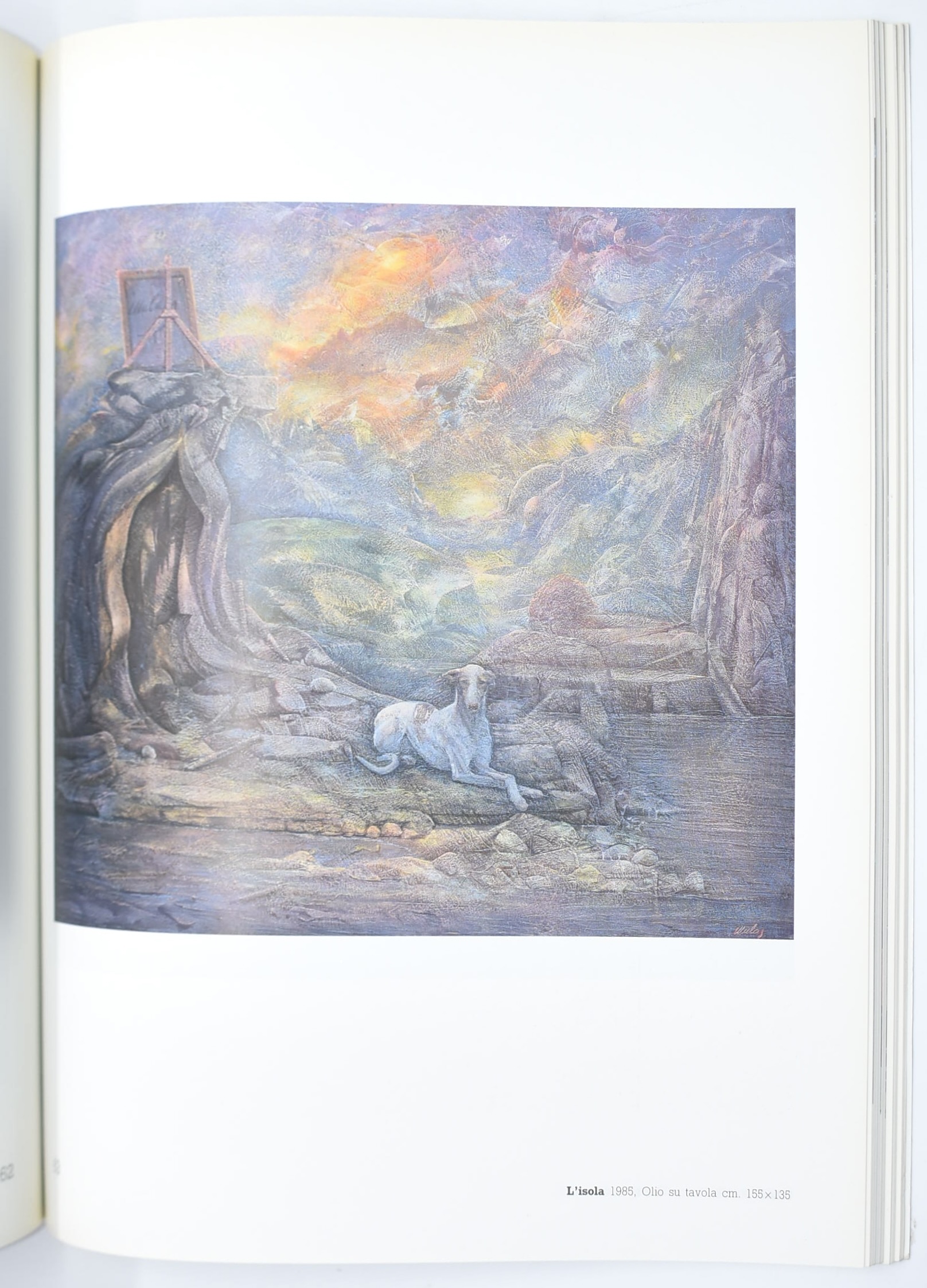Libri d’arte italiana contemporanea (3 volumi) su cataloghi illustrati