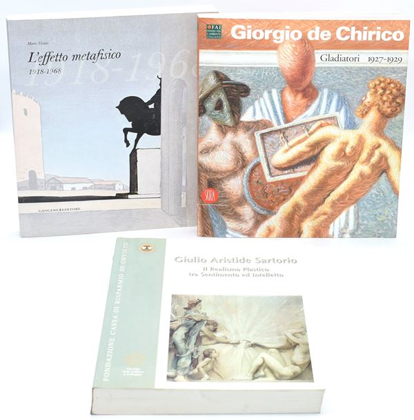 Metafisica e visioni del Novecento italiano (3 volumi)
