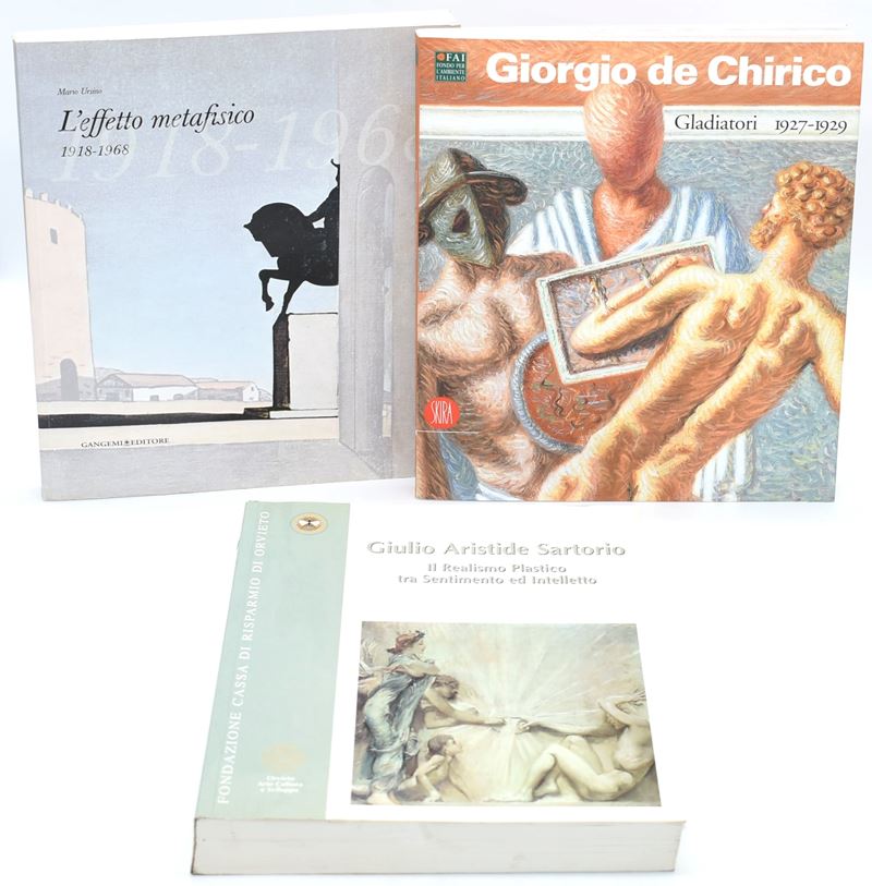 Mario Ursino, L’effetto metafisico 1918-1968; De Chirico, Gladiatori 1927-1929; Fondazione Cassa ...
