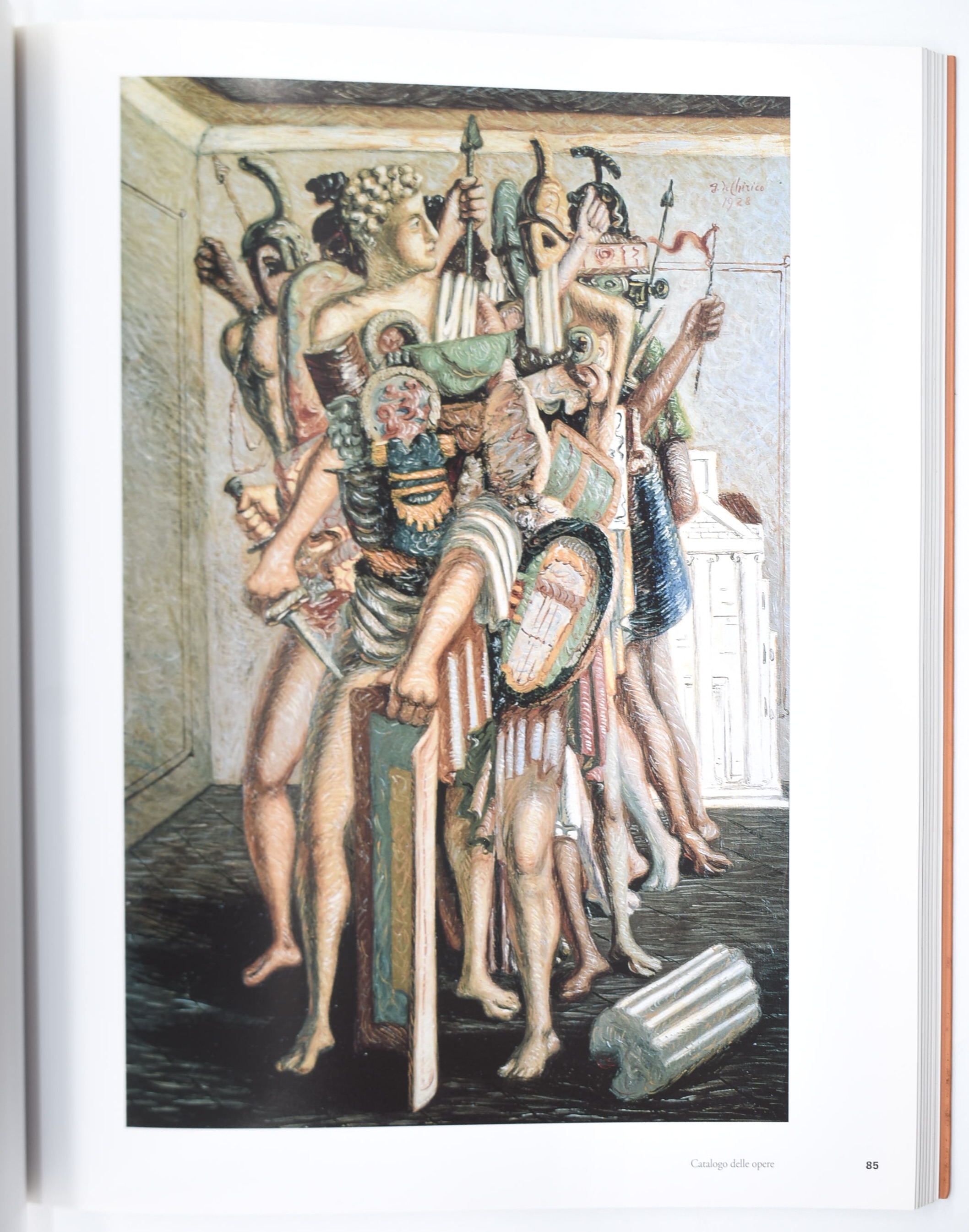 Mario Ursino, L’effetto metafisico 1918-1968; De Chirico, Gladiatori 1927-1929; Fondazione Cassa ...