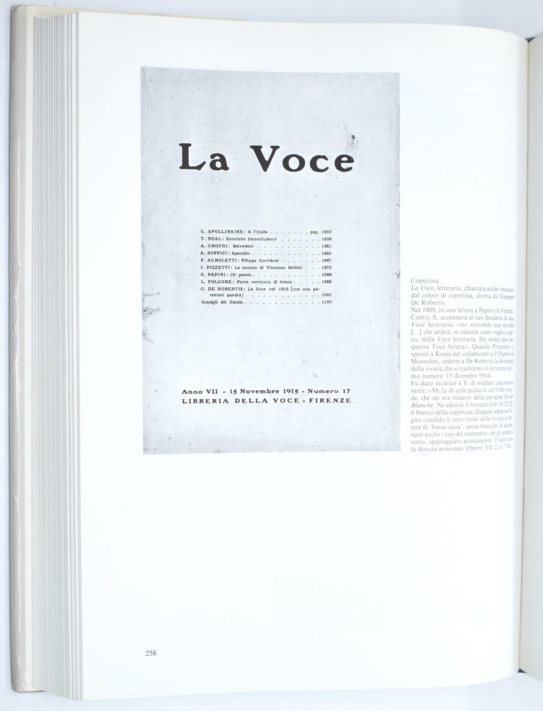 Luigi Cavallo, Soffici. Immagini e documenti (1879-1964)