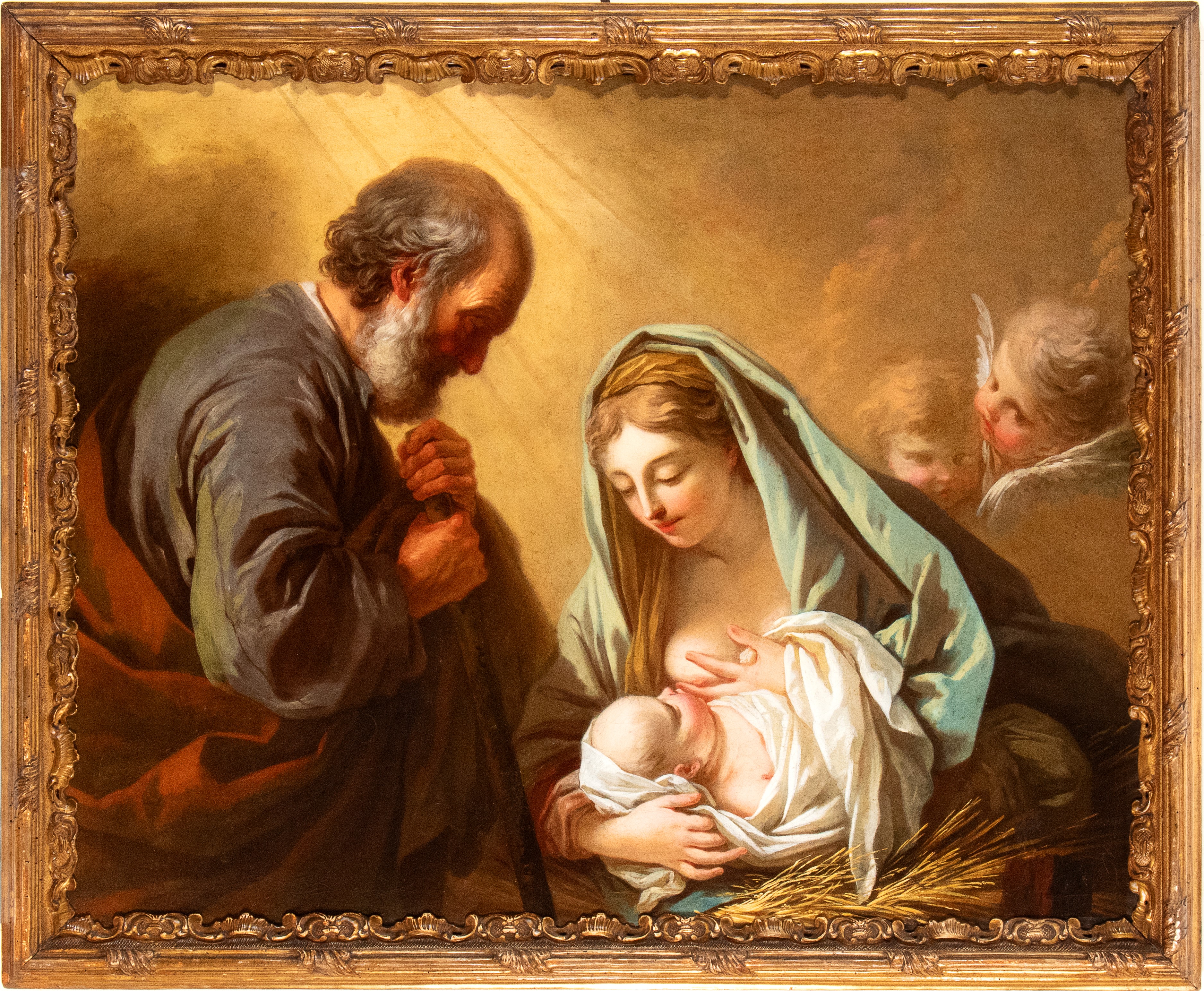 Madonna del Latte con San Giuseppe
