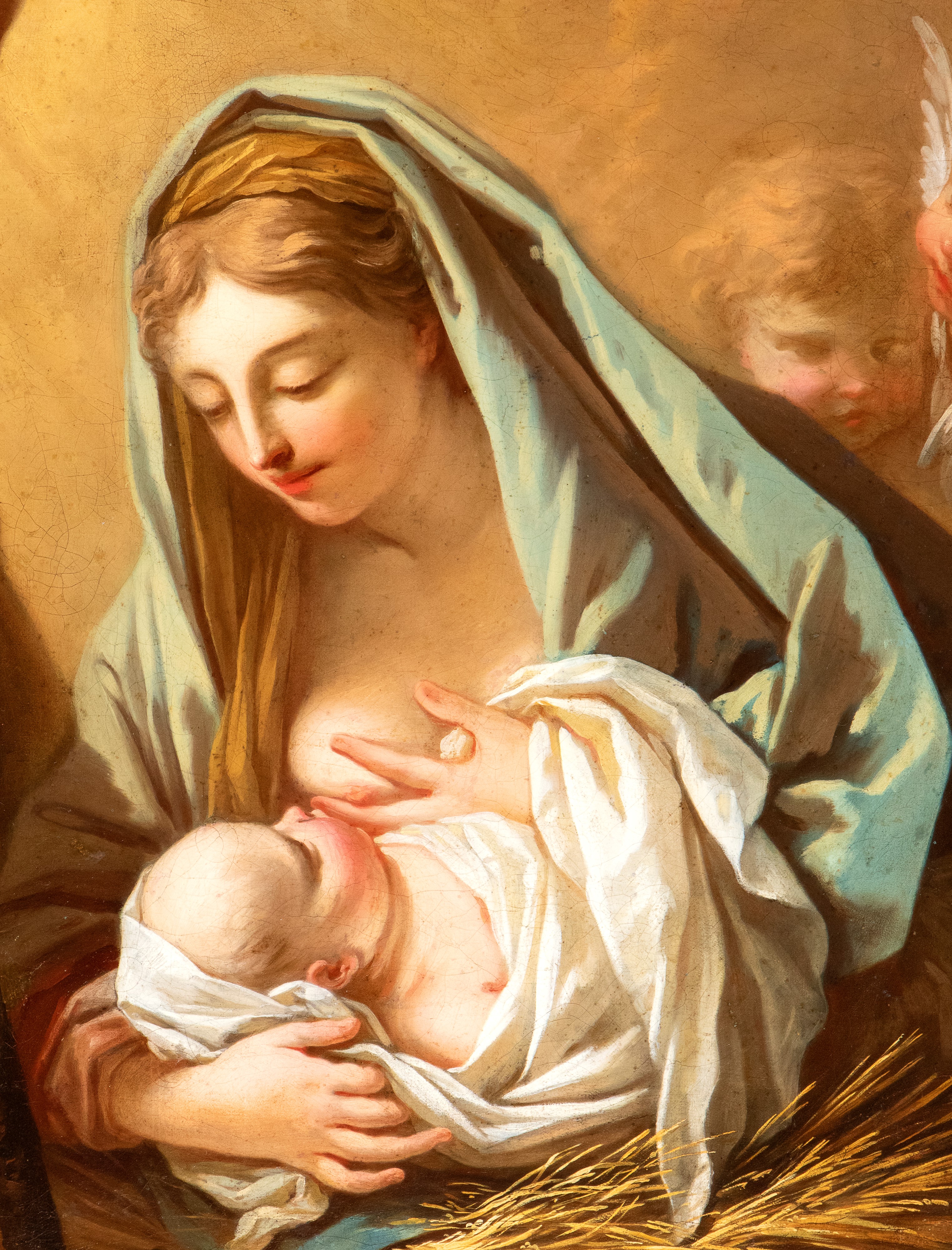 Madonna del Latte con San Giuseppe