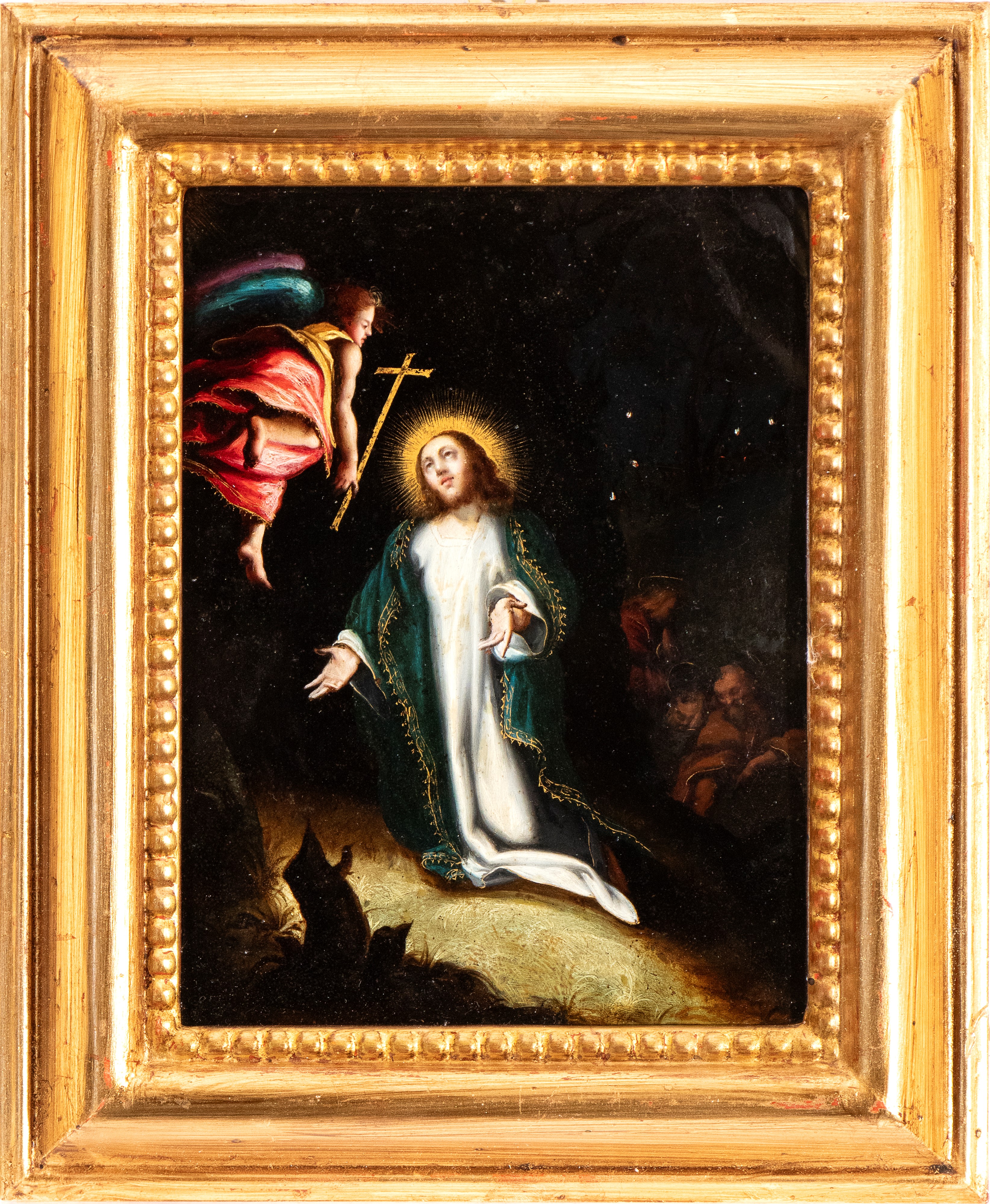 Antonio Allegri il Correggio - Orazione nell’orto degli ulivi, olio su rame