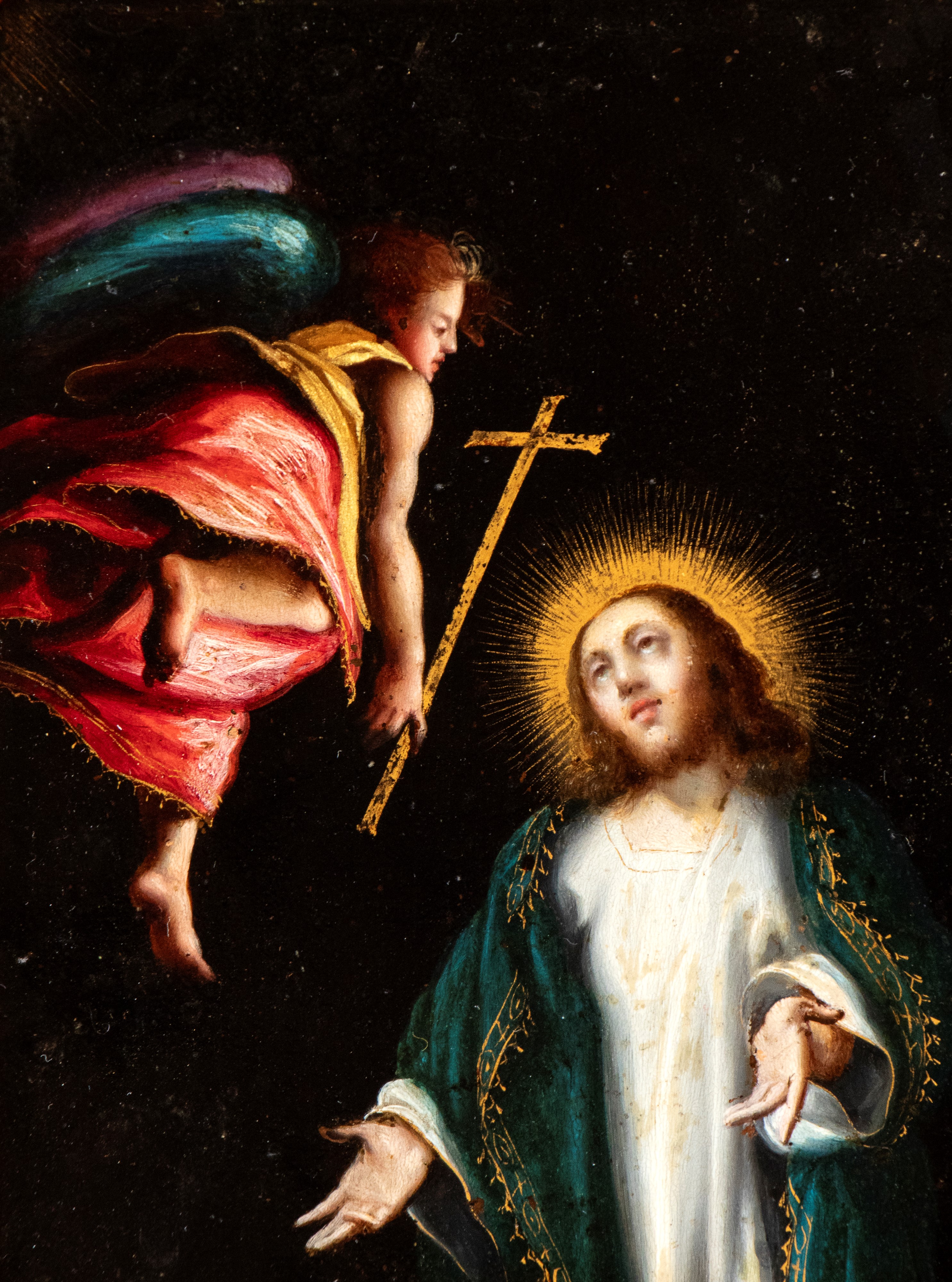 Antonio Allegri il Correggio - Orazione nell’orto degli ulivi, olio su rame