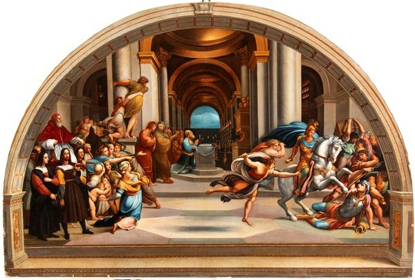 Raffaello Sanzio - The expulsion of Heliodorus from the temple