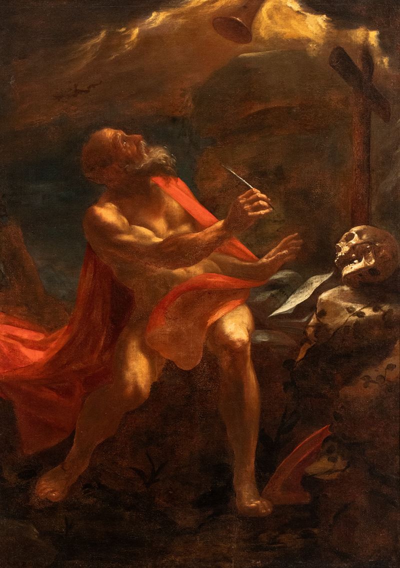 San Girolamo nel deserto ode le trombe del Giudizio Universale