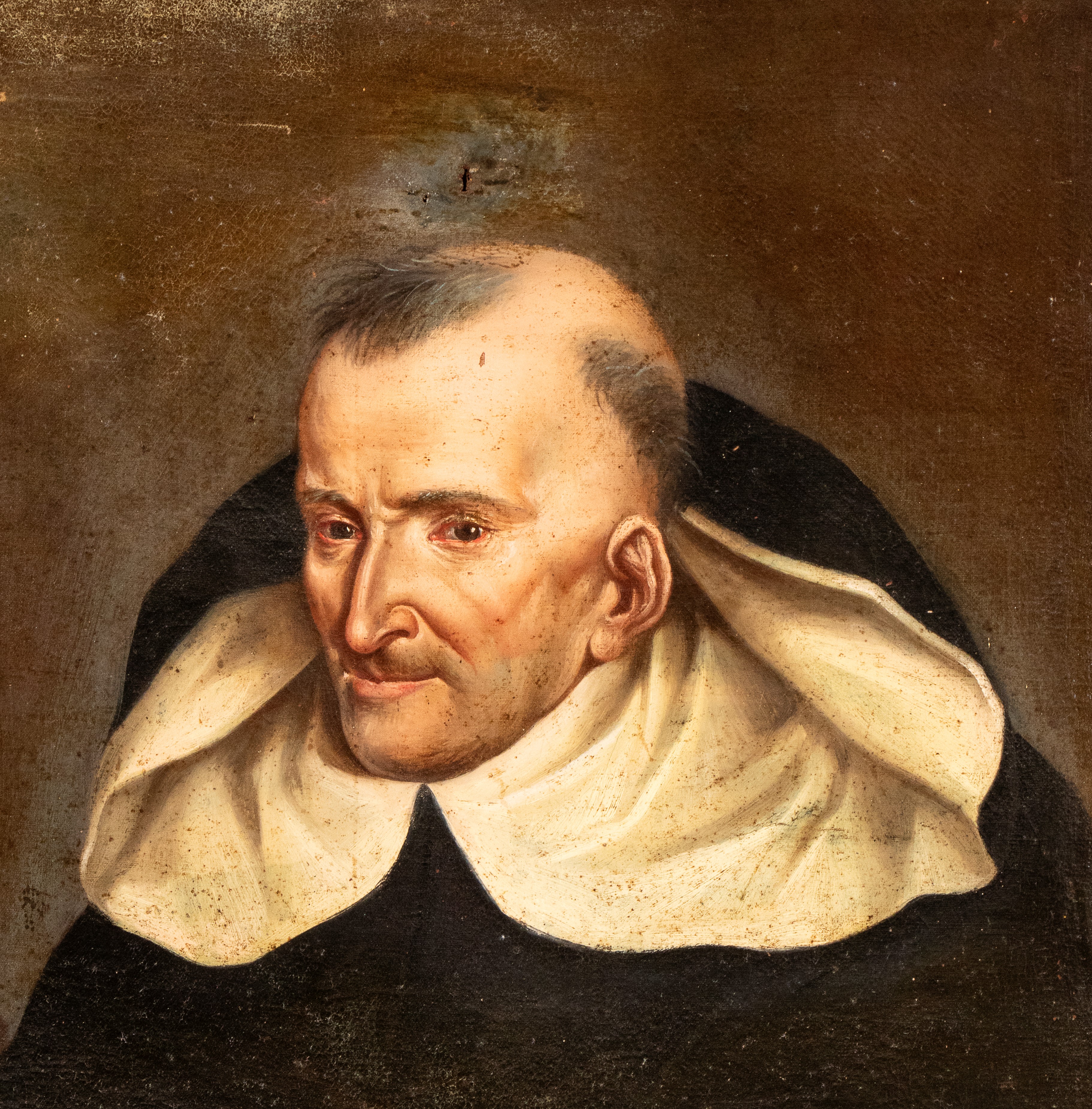 Scuola Marchigiana, XVIII Secolo - Ritratto di Francesco Maria Serafini di Fano, olio su tela
