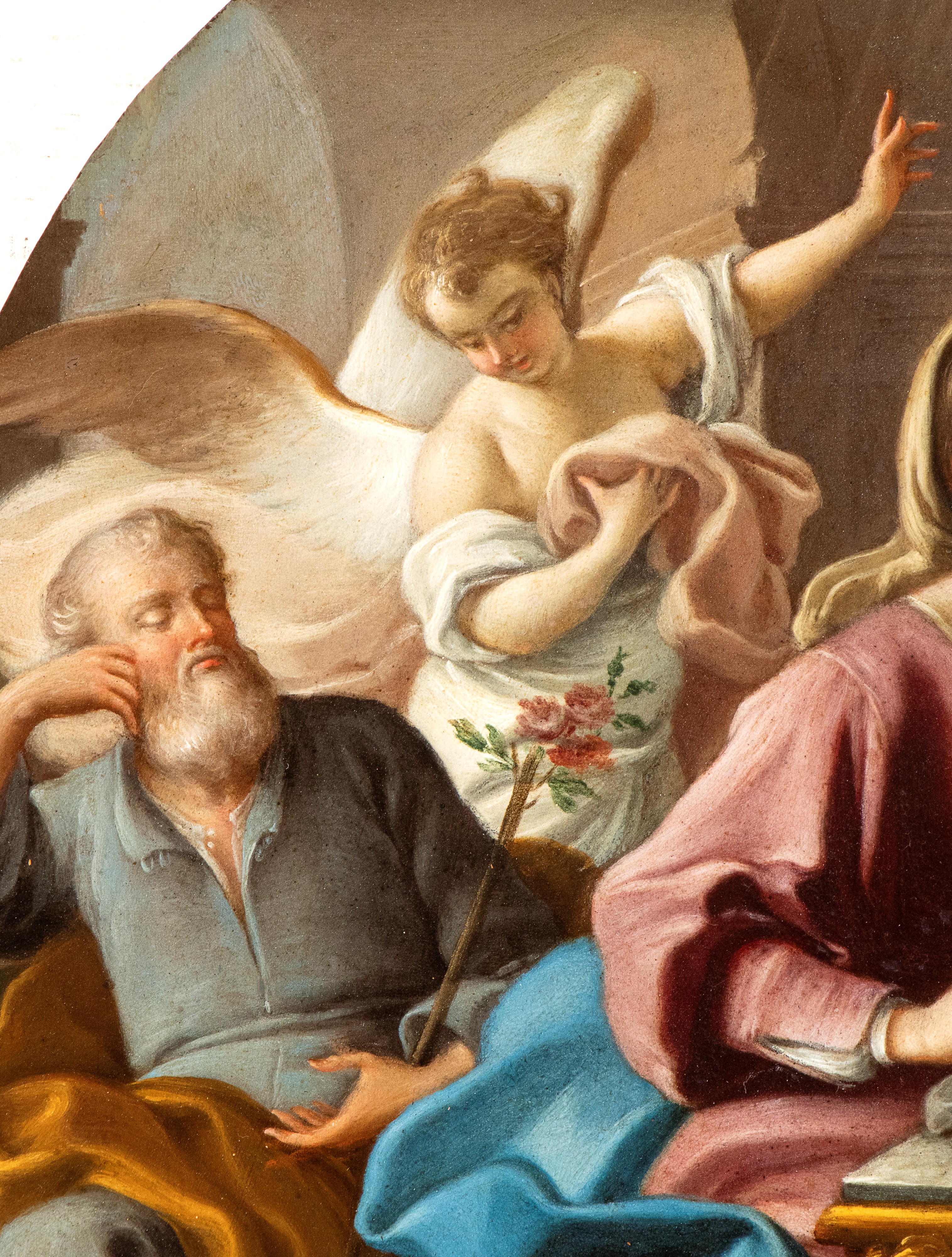 Sacra Famiglia con l'angelo