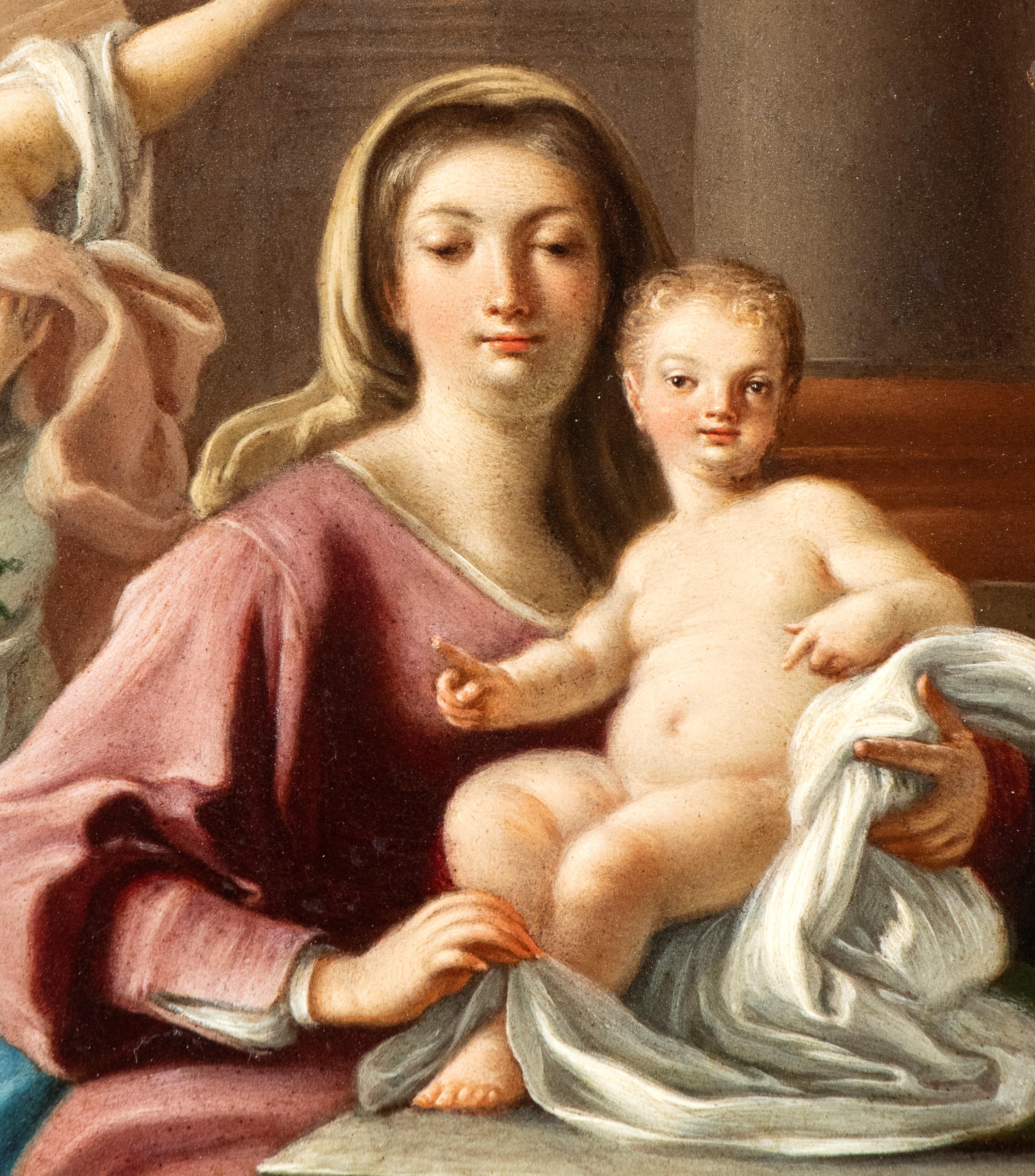Sacra Famiglia con l'angelo