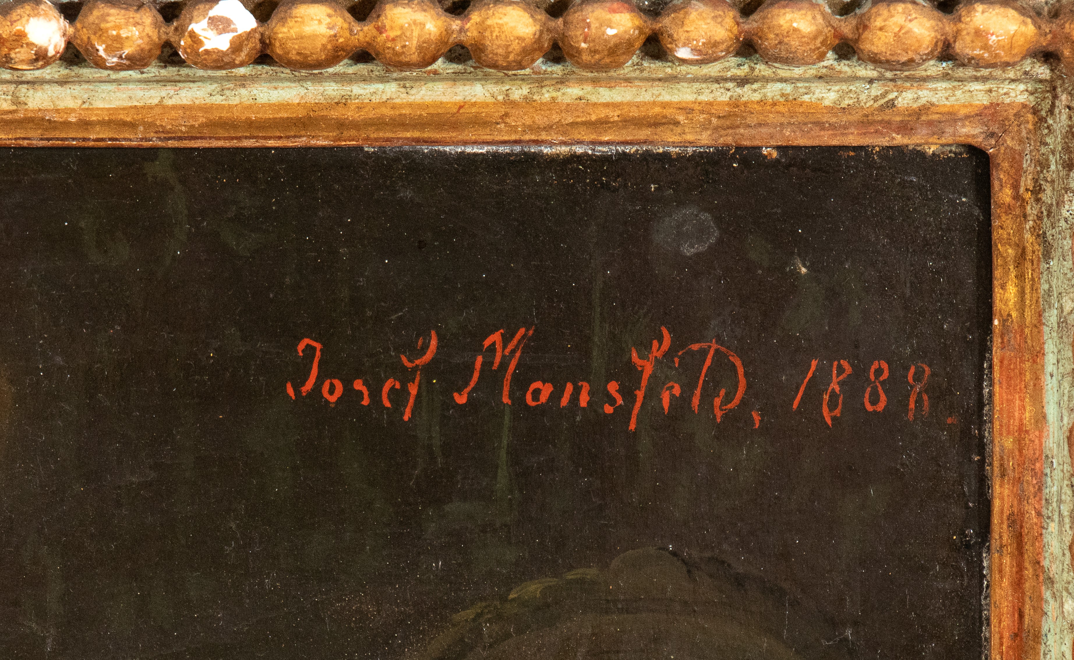 Joseph Mansfield - A) Natura Morta con Giornale, Vetri Antichi e Porcellane; B) Natura Morta con ...
