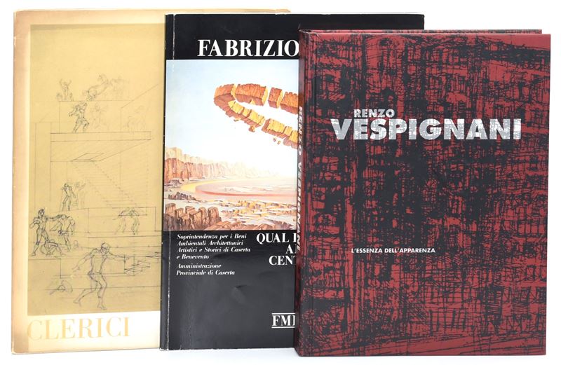 Fabrizio Clerici e Renzo Vespignani, Figurazione italiana tra disegno, incisione e pittura (3 vol...