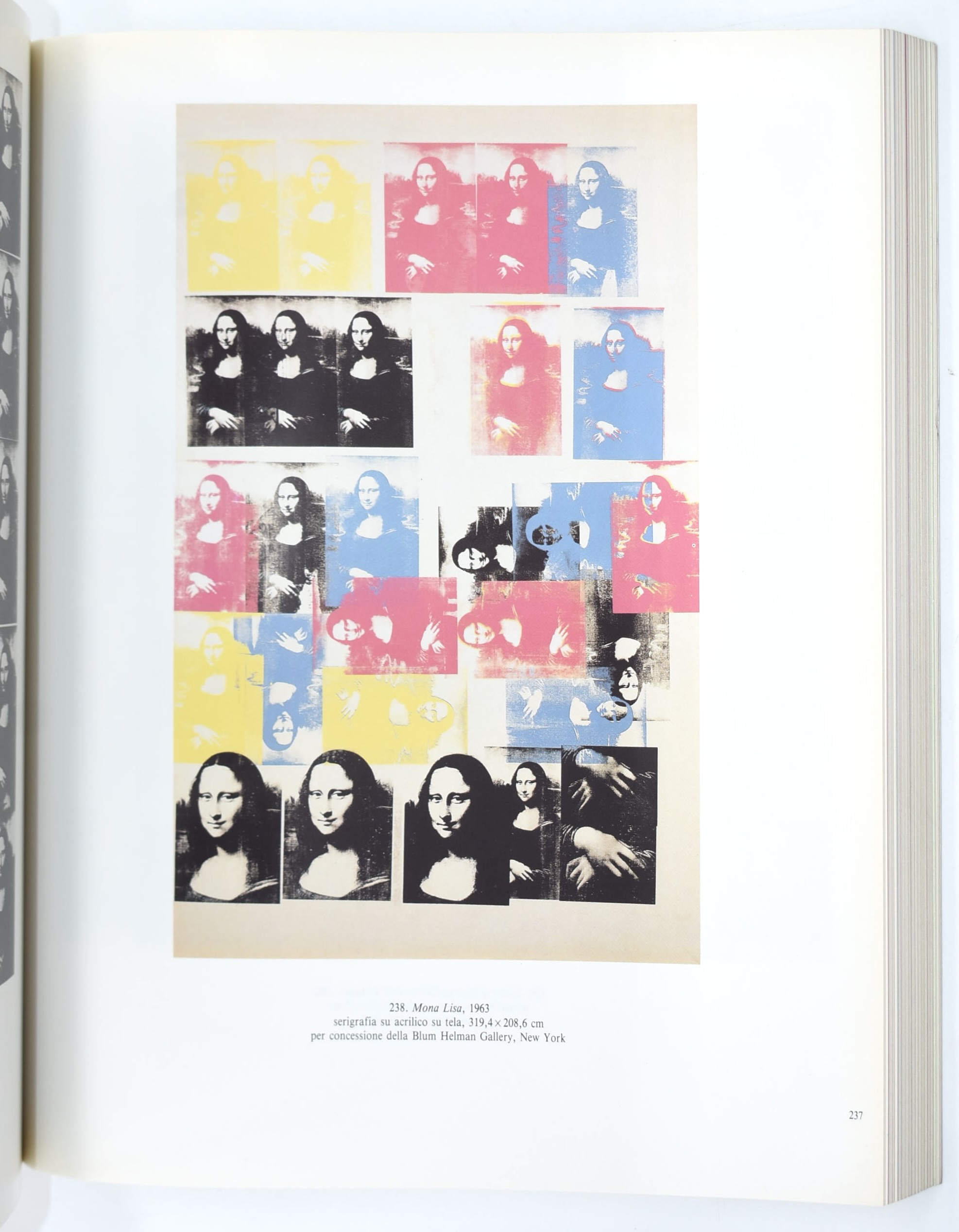 Achille Bonito Oliva, Warhol verso de Chirico; Pop Art americana: Andy Warhol, Una retrospettiva ...