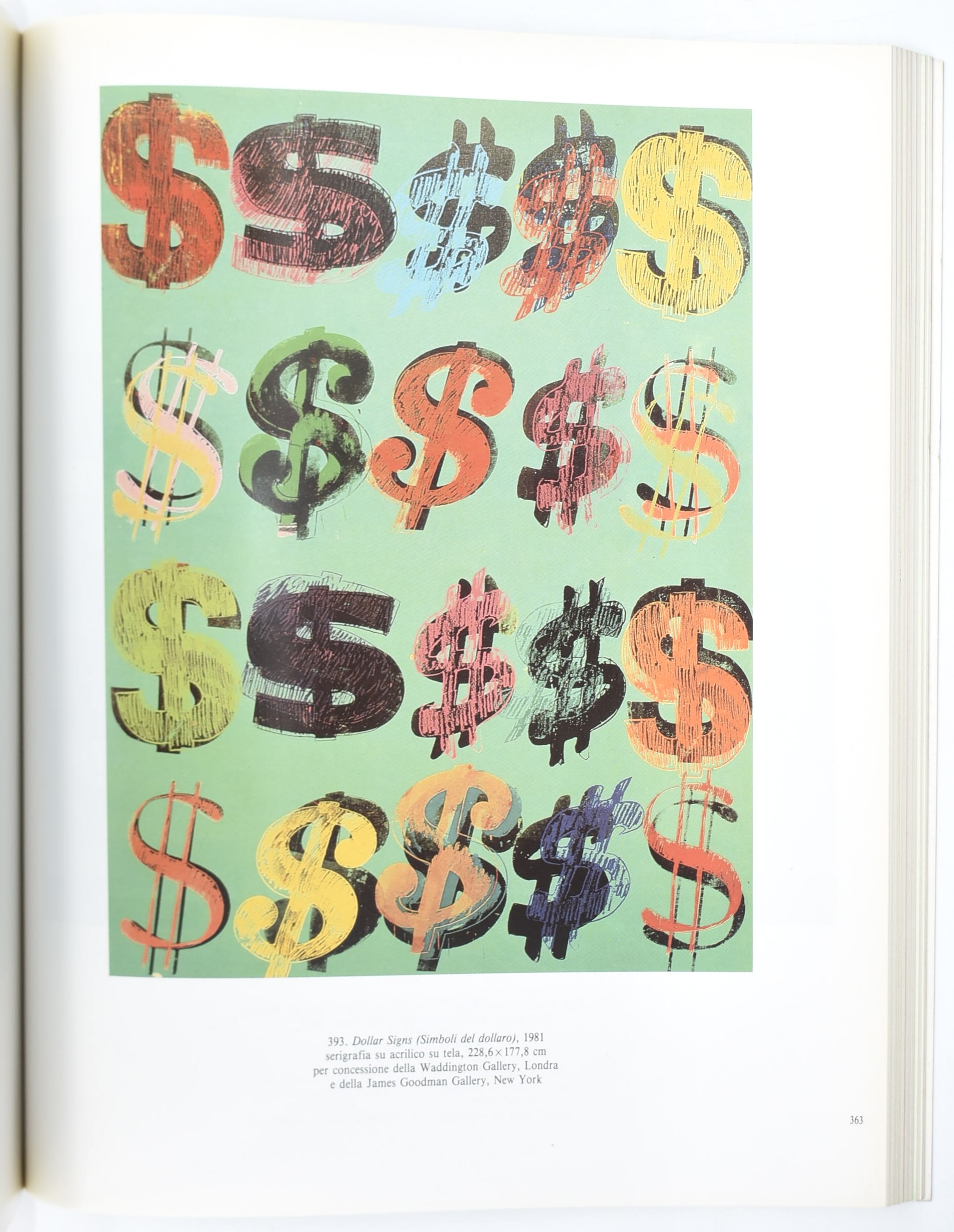 Achille Bonito Oliva, Warhol verso de Chirico; Pop Art americana: Andy Warhol, Una retrospettiva ...