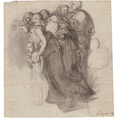 Studio con un gruppo di figure