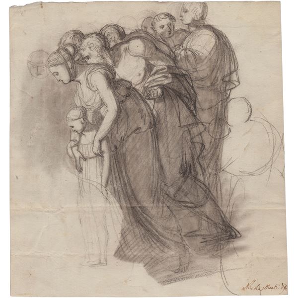 Study with a group of figures