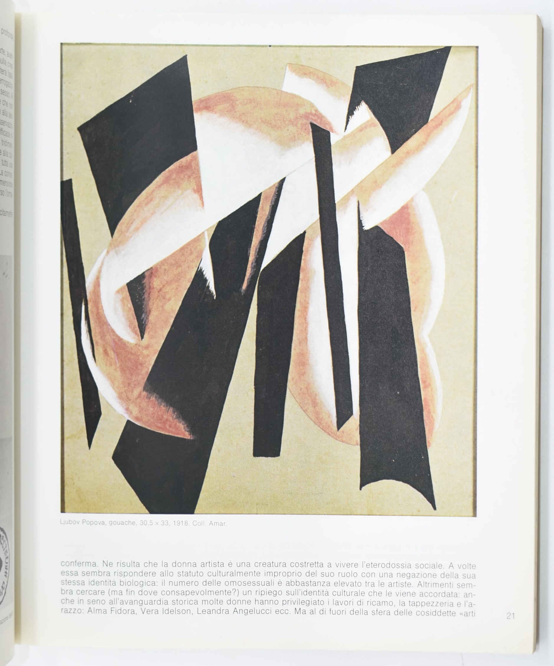 Lea Vergine, L'altra metà dell'avanguardia (1910-1940), 1980