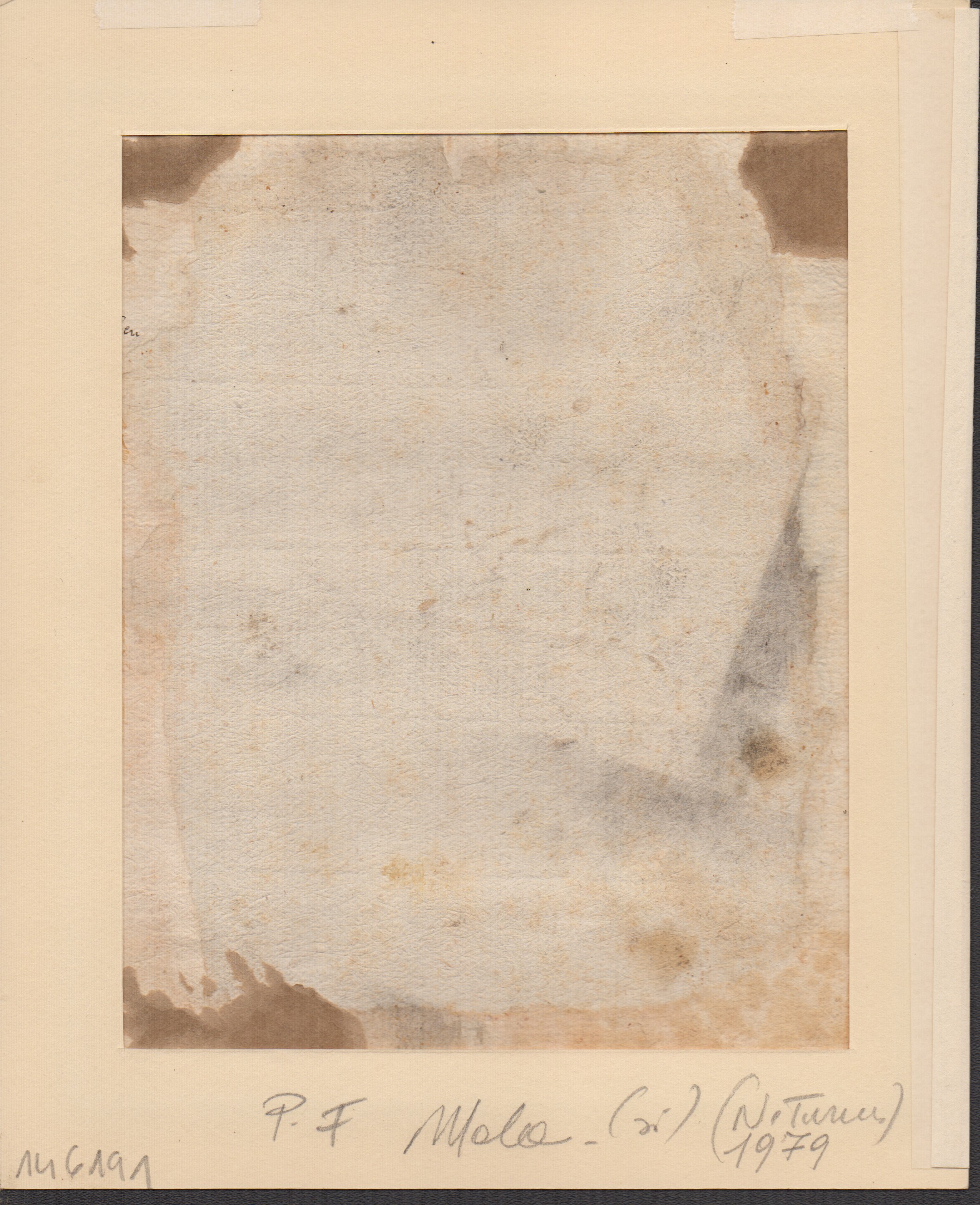 Pier Francesco Mola - Studio con due figure, una con flauto