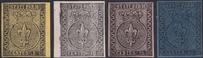 Certificato Bottacchi, Parma – La serietta nuova (prima emissione, manca 25 cent.)