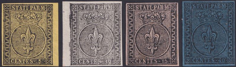 Certificato Bottacchi, Parma – La serietta nuova (prima emissione, manca 25 cent.)