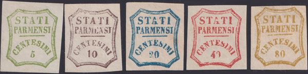 Parma - Provisional government, the new "series" with rubber.
