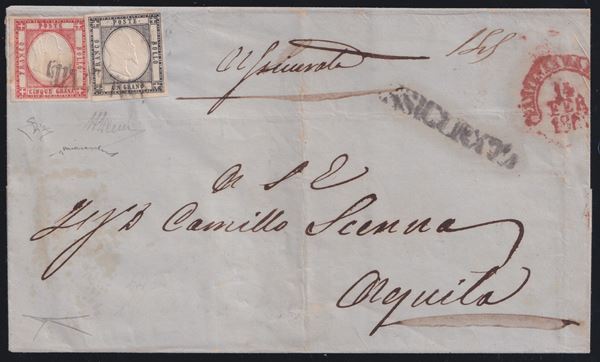 Prov. Napoletane -  1 giorno d'emissione 14. Gennaio.1861