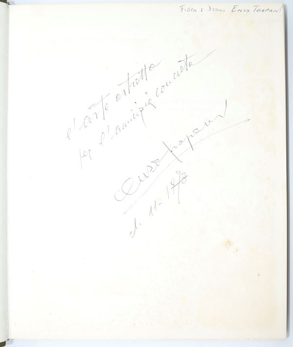 [Dedica autografa Trapani] Alechinsky, 1967