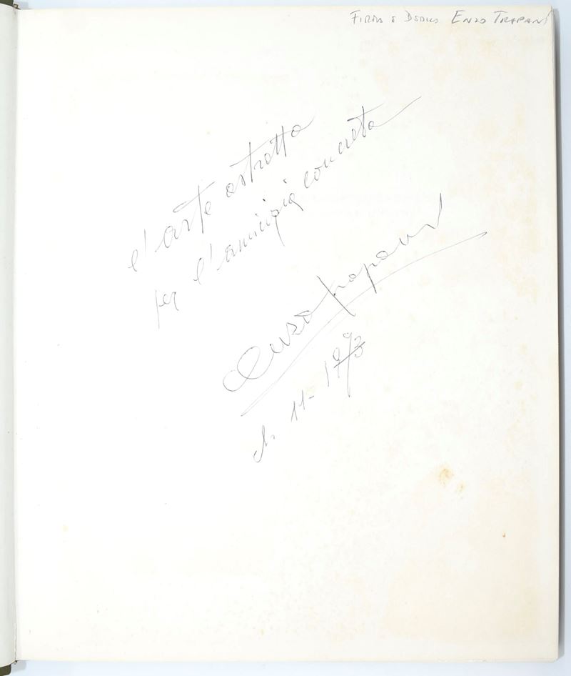 Alechinsky, Dedica autografa, Milano, Fratelli Fabbri Editori, 1967