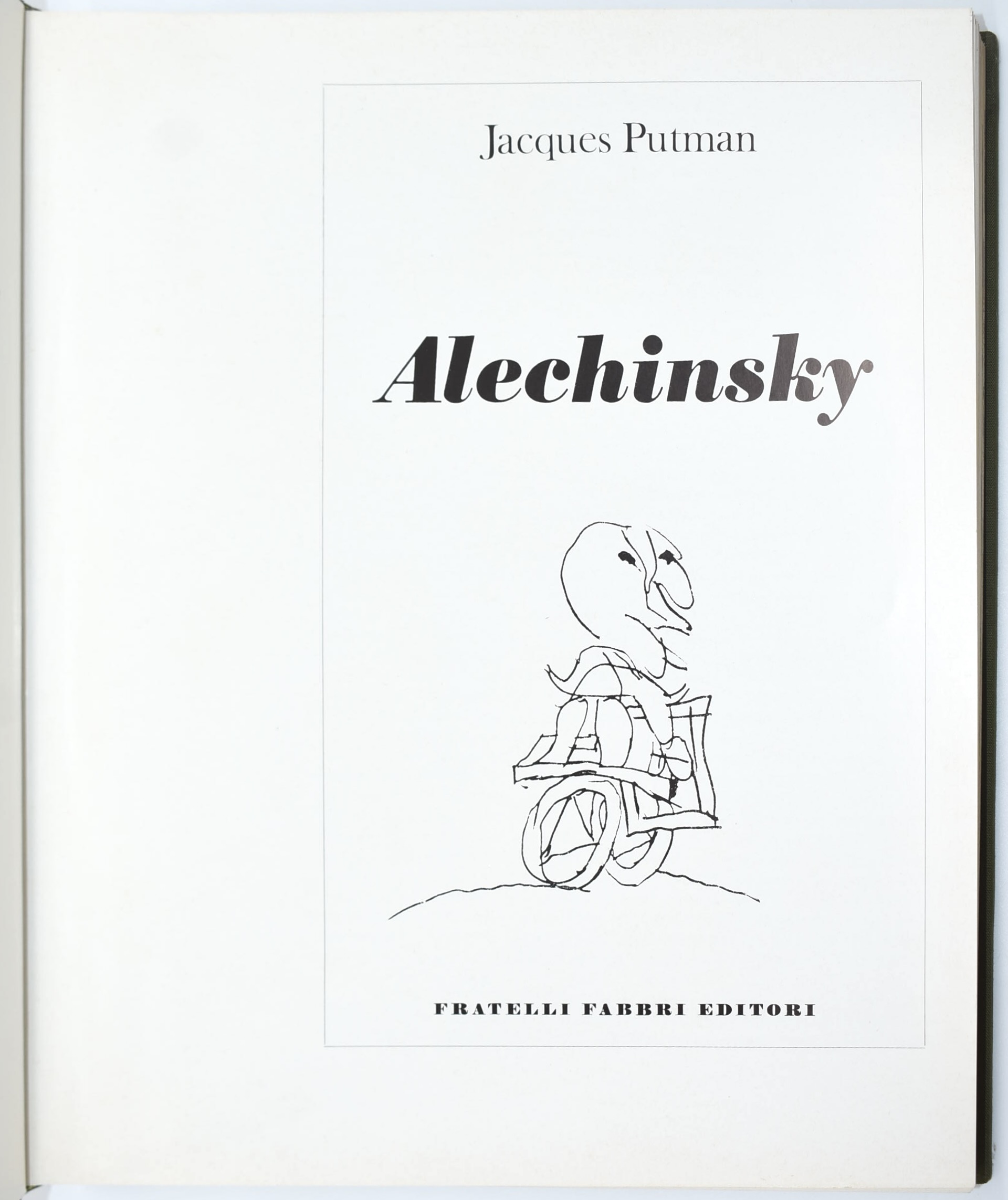 Alechinsky, Dedica autografa, Milano, Fratelli Fabbri Editori, 1967