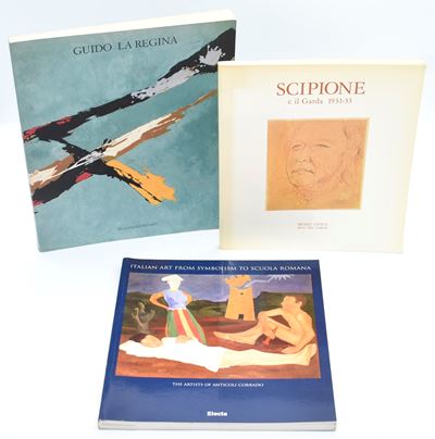 Simonetta Lux, Guido La Regina. Mostra antologica (opere 1928-1989); Scipione e il Garda: 1931-19...