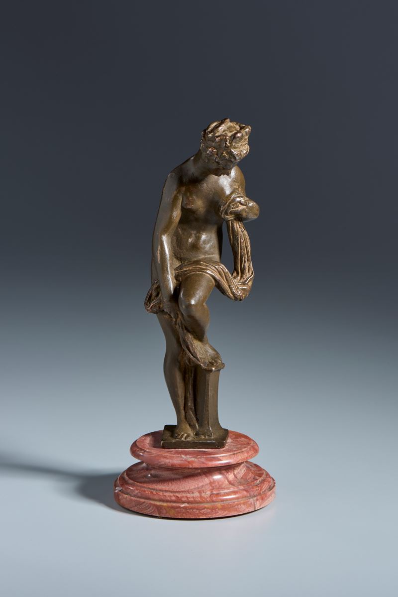Venere al bagno. Giambologna (Douai 1529 - Firenze 1608) Dal modello di. Bronzo patinato, possibi...