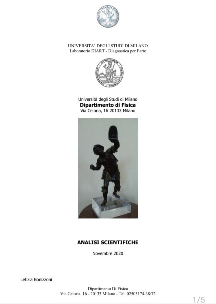Uccellatore. Antonio Susini (1558-1624) Scuola di. Da un modello di Giambologna, possibilmente XV...