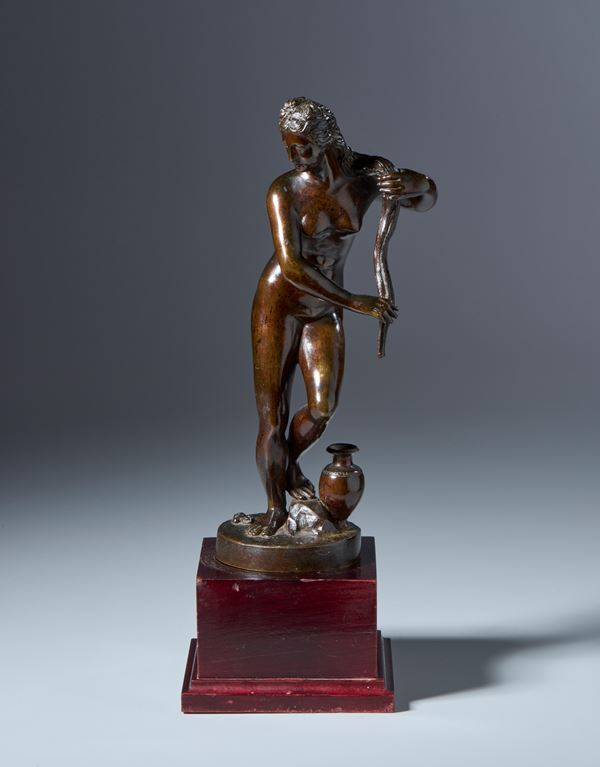 Venere Anadiomene. Toscana, XVI-XVII secolo. Bronzo e patina trasparente rossastra 