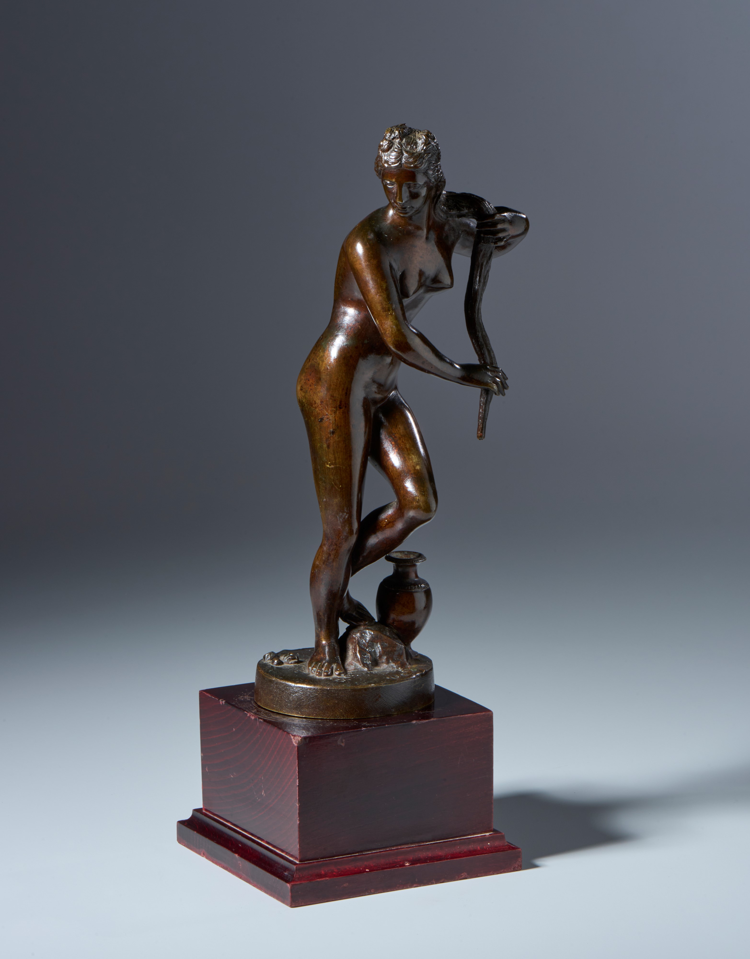 Venere Anadiomene. Toscana, XVI-XVII secolo. Bronzo e patina trasparente rossastra