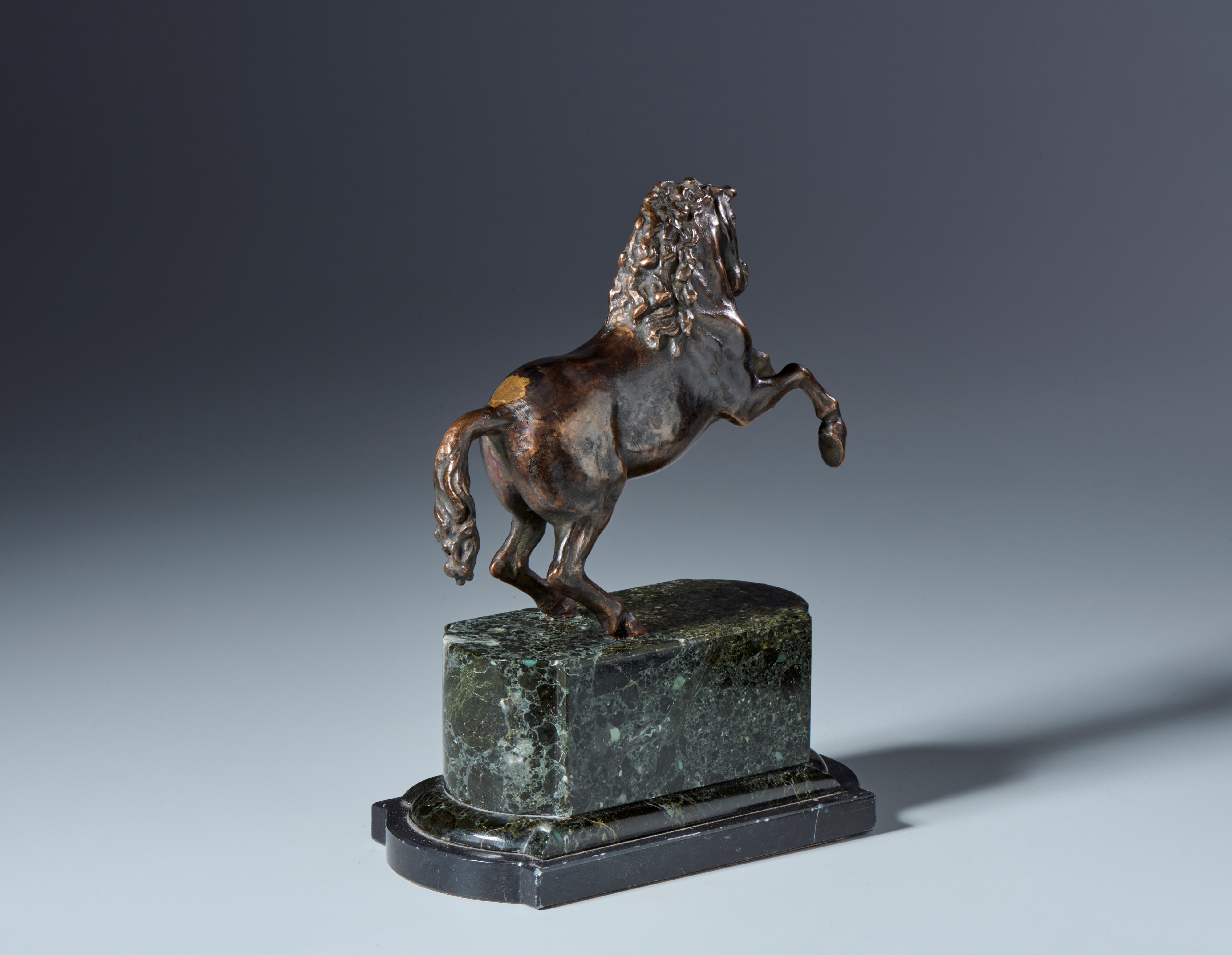 Cavallo rampante. Francesco Fanelli (Firenze, 1577- Parigi? 1663) Scuola di. XVII-XVIII secolo. B...