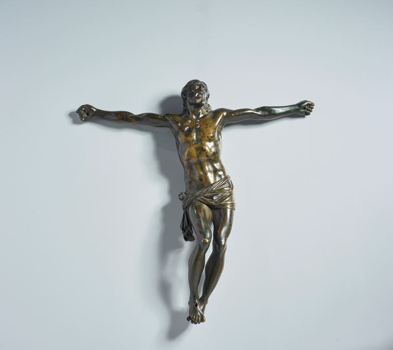 Cristo vivo. Ferdinando Tacca (Firenze 1619-1686) Scuola di. Probabilmente XVII secolo. Bronzo co...