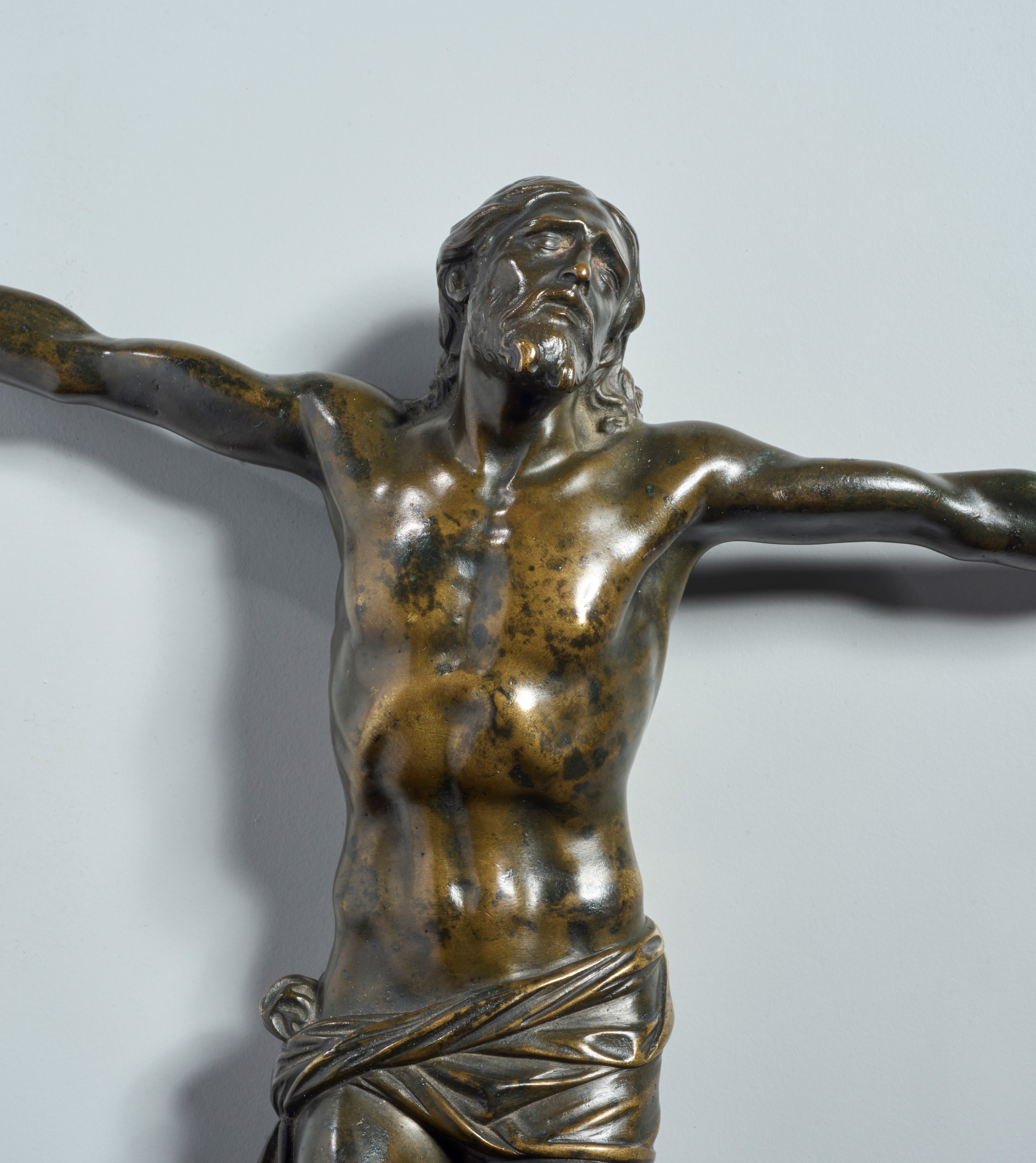 Cristo vivo. Ferdinando Tacca (Firenze 1619-1686) Scuola di. Probabilmente XVII secolo. Bronzo co...