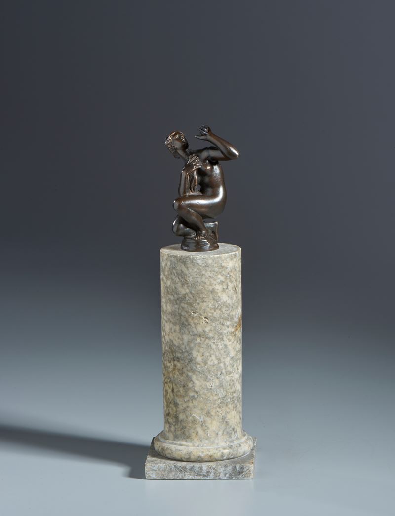 Ninfa inginocchiata. Giambologna (Douai 1529, Firenze 1608) Dal modello di. Possibilmente XVII-XV...