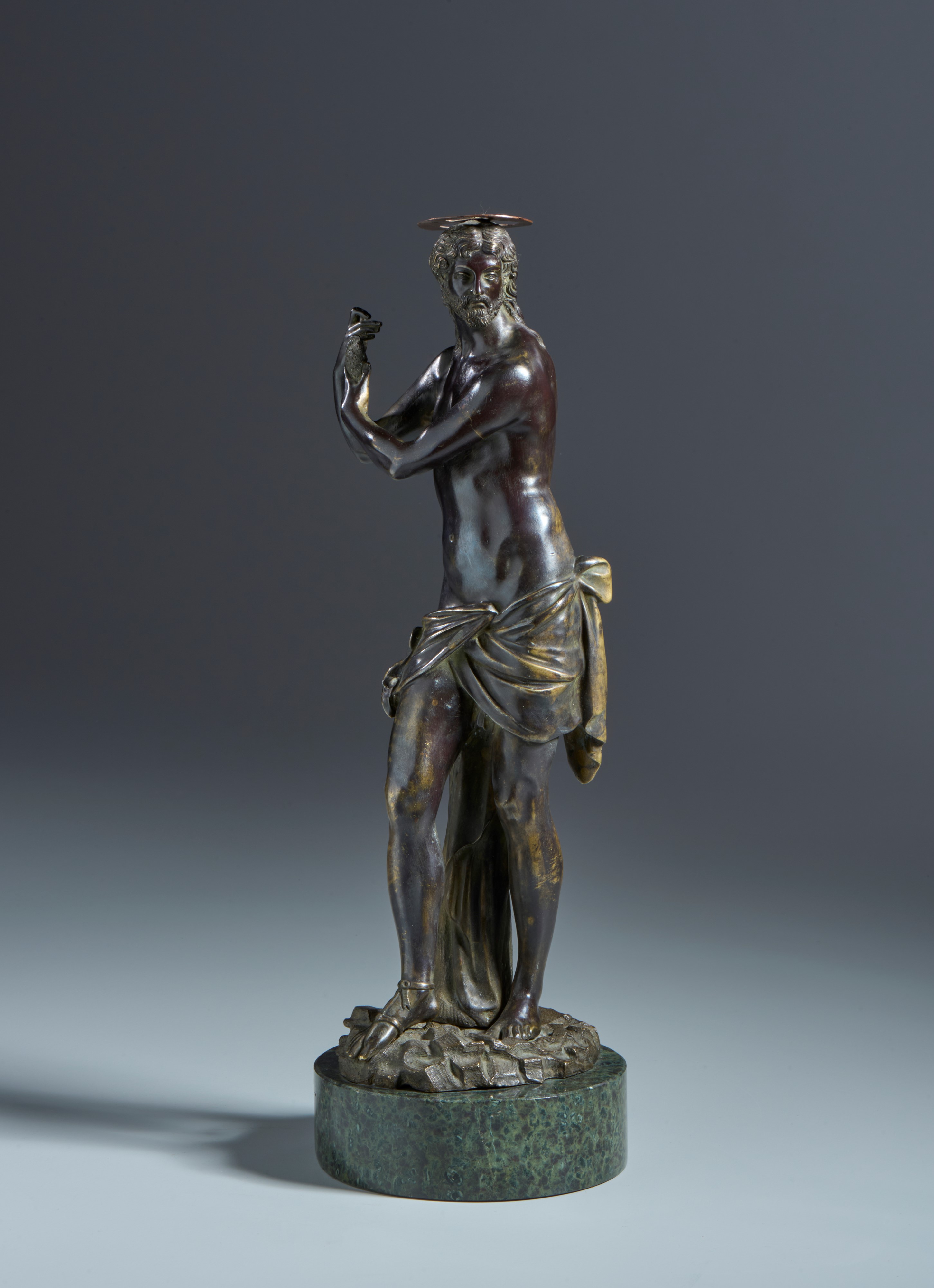 Cristo risorto. Arte fiorentina, XVI-XVII secolo. Bronzo patinato