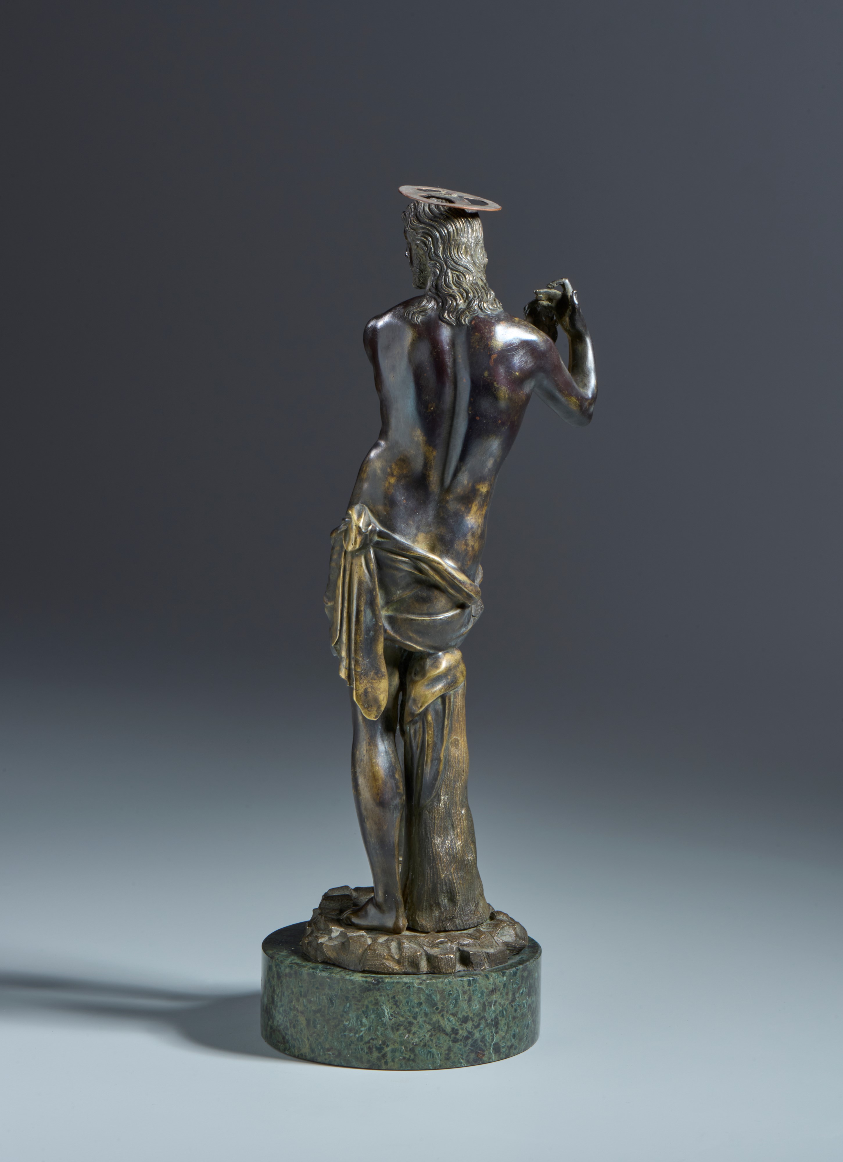 Cristo risorto. Arte fiorentina, XVI-XVII secolo. Bronzo patinato