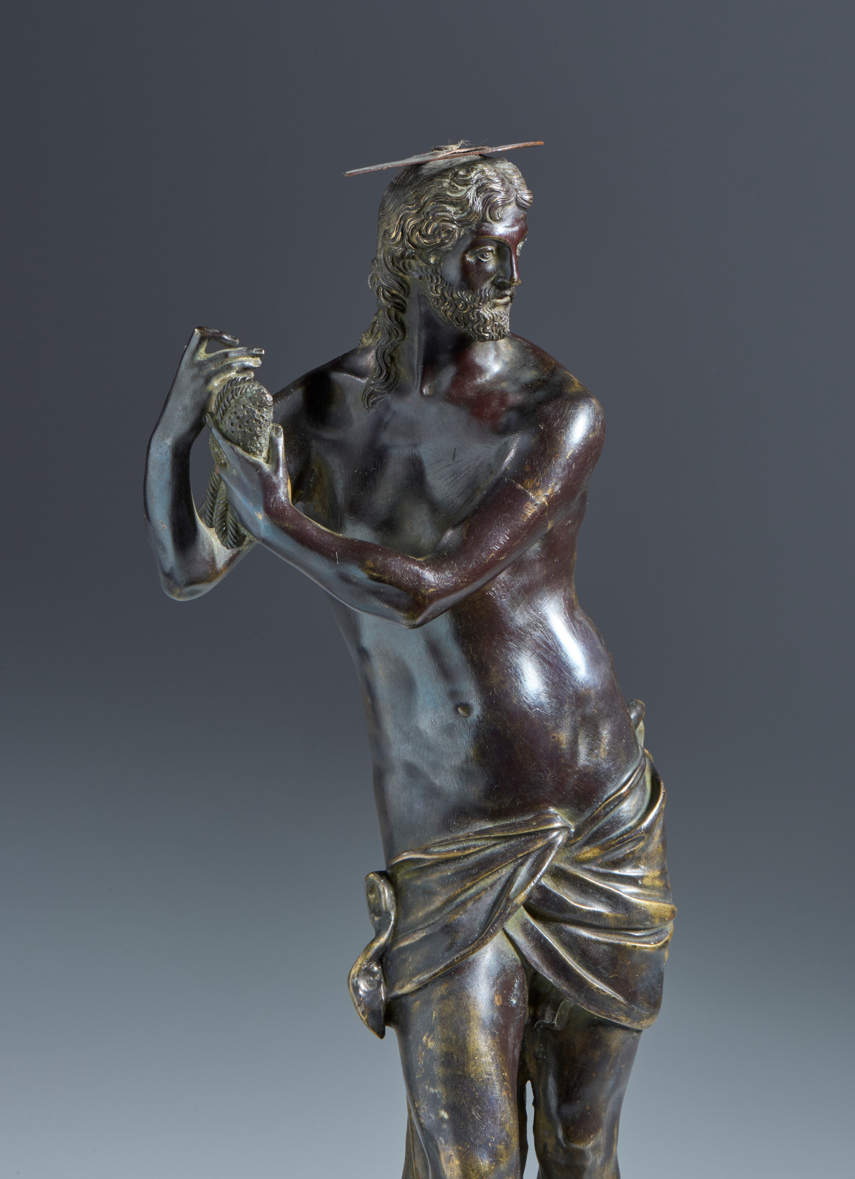 Cristo risorto. Arte fiorentina, XVI-XVII secolo. Bronzo patinato