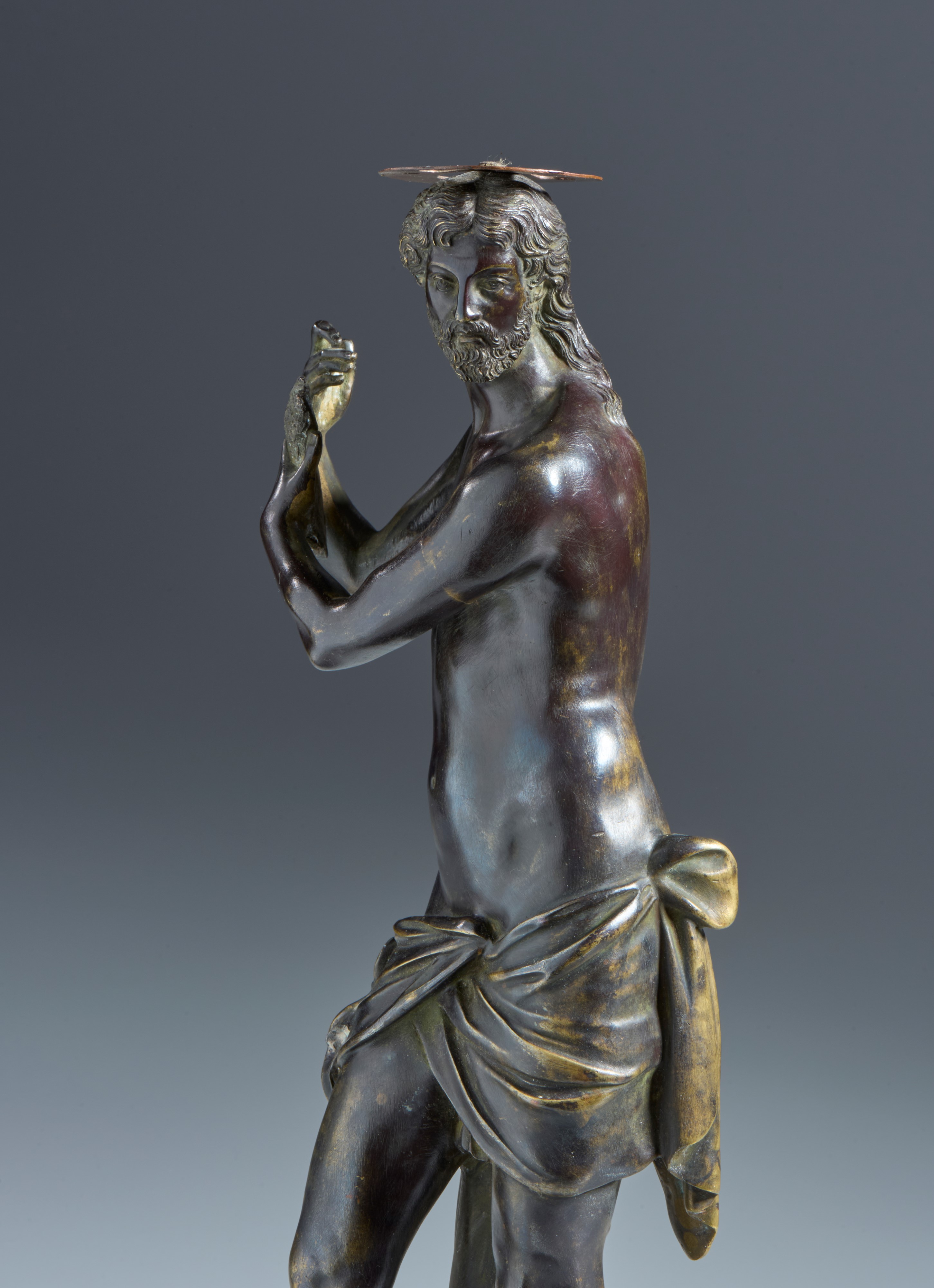 Cristo risorto. Arte fiorentina, XVI-XVII secolo. Bronzo patinato