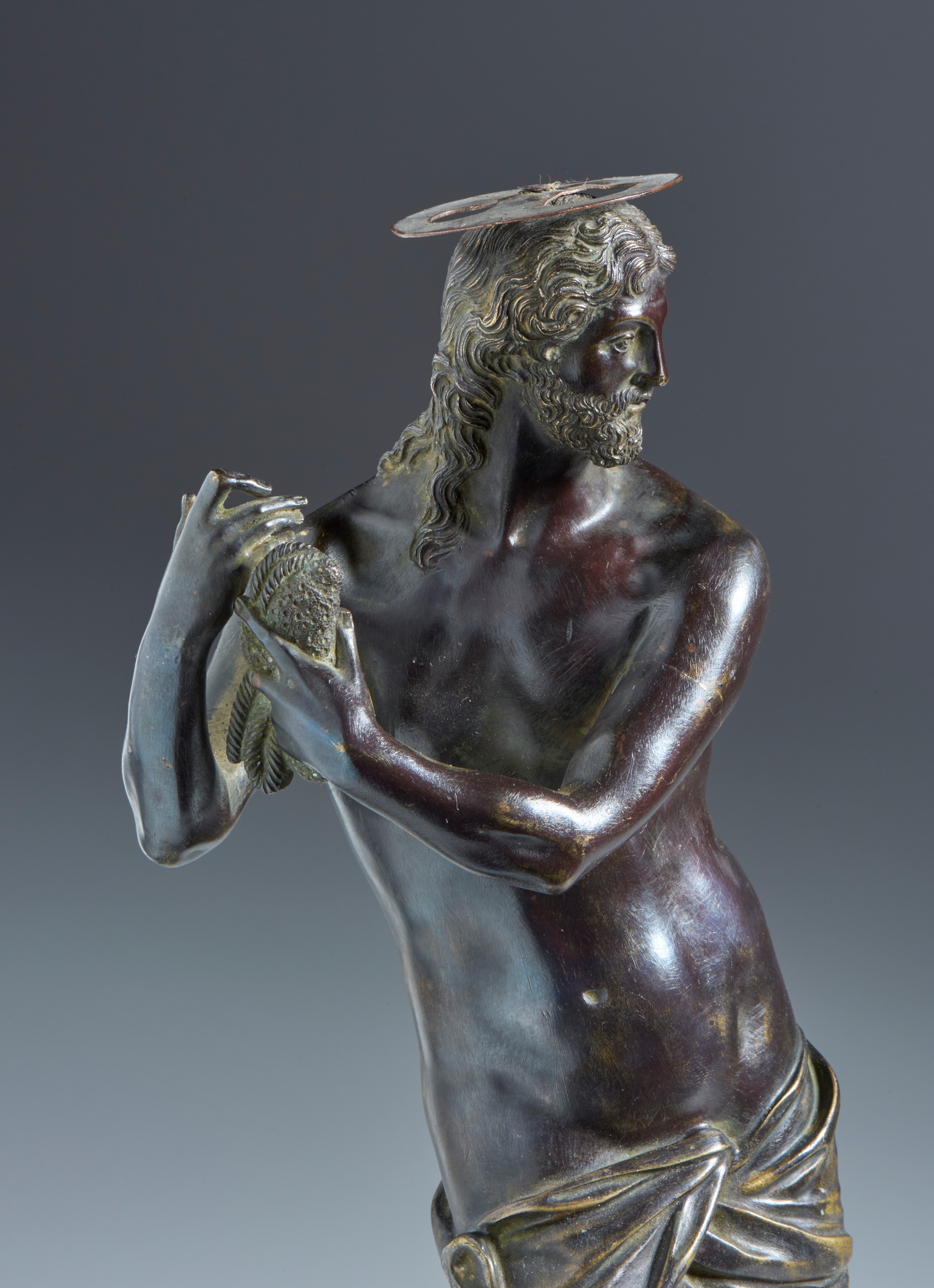 Cristo risorto. Arte fiorentina, XVI-XVII secolo. Bronzo patinato