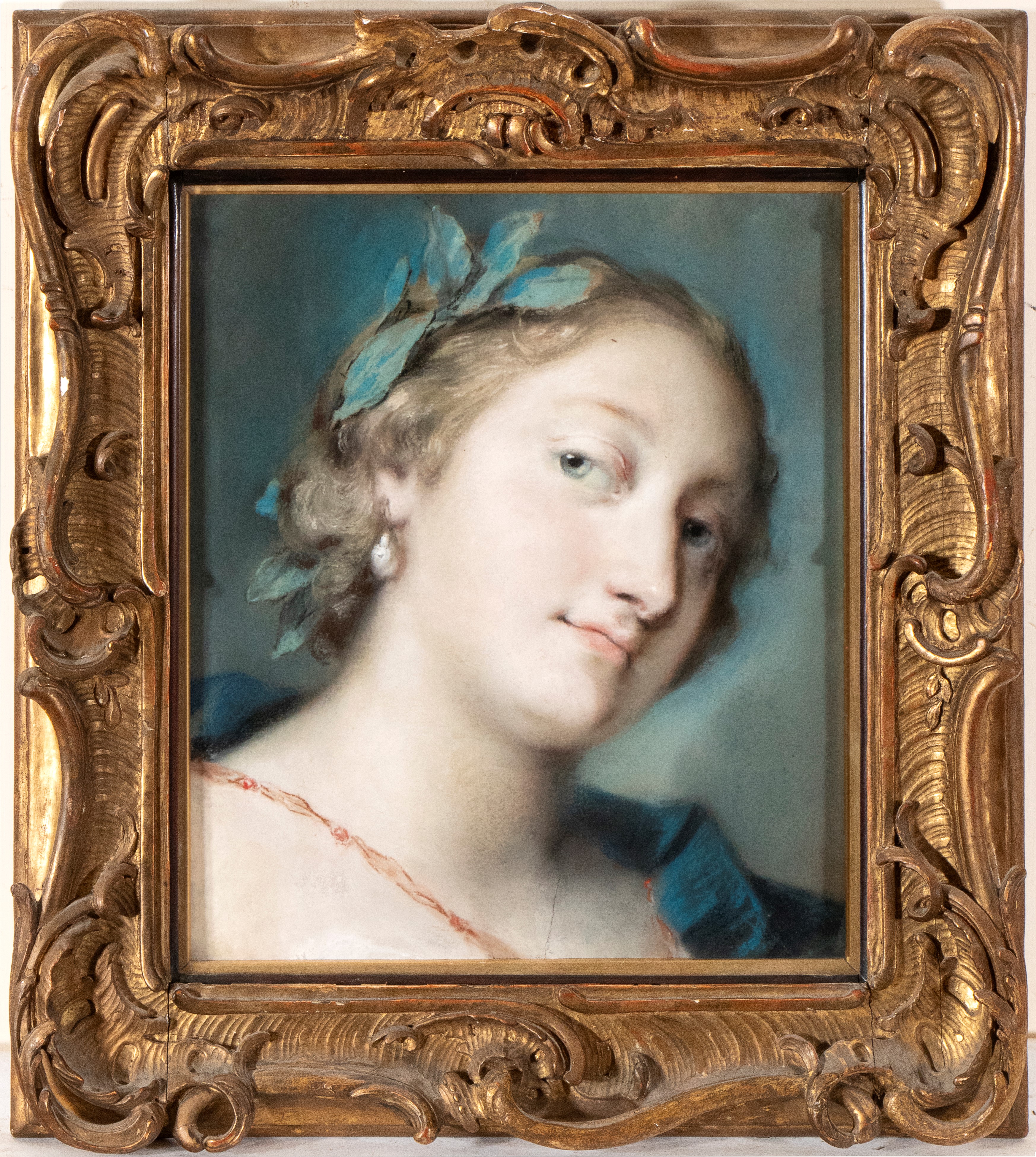 Ritratto di giovane gentildonna coronata di lauro (Faustina Bordoni?)